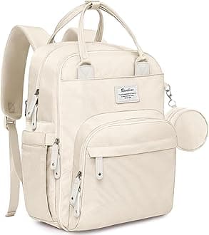 Baby Changing Bag Backpack, Neutral All-in-One Baby Bags for, Multifunction Large Travel Backpack with Portable Changing Pad, Stroller Straps, Pacifier Case and Insulated Pockets