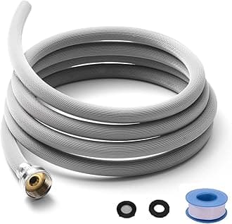 Dehumidifier Hose for Drainage 3/4" FHT, with Premium Brass Connectors (11FT)