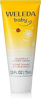 Weleda Baby Calendula Diaper Cream, 2.8 Fluid Ounce, Plant Rich Protection with Calendula, Chamomile, Sweet Almond Oil, Lanolin and Zinc Oxide