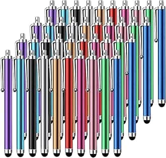 Stylus Pens for Touch Screens,SLKIJDHFB 40 Pack Universal Capacitive Touch Screen Pens for iPad,Tablets,Smartphones,All Universal Touch Screen Devices