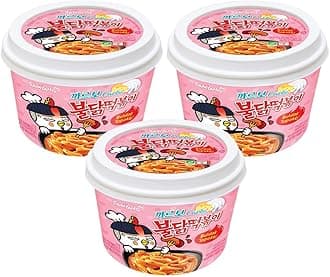[Samyang] Carbo Bulldark Spicy Chicken Roasted Tteokbokki (Pack of 3) / Korean food/Korean Tteokbokki/Spicy Tteokbokki (overseas direct shipment)