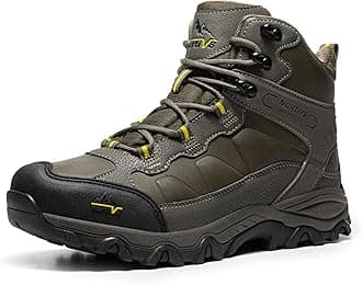 NORTIV 8 Men's Waterproof Hiking Boots Outdoor Mid Trekking Lightweight Mountaineering Shoes Paladin