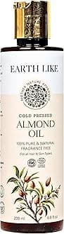 Earth Like 100% Pure Cold Pressed Almond Oil 200ml | Natural Nourishing Oil for Hair Softening, Skin Hydration & Under-Eye Moisturizing | Paraben-Free, Sulfate-Free & Multi-Purpose Beauty Oil
