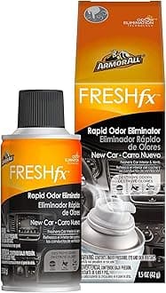 Armor All Fresh FX Smoke X Car Odor Eliminator Spray, Car Air Freshener Spray (New Car)