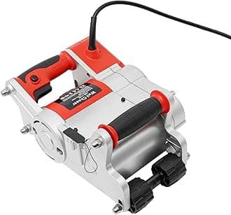 Wall Groove Cutting Machine, 1100W Concrete Cutting Slotting Machine Handheld Electric Brick Wall Chaser Electric Floor Wall Chaser Metalworking for Wall Slotting Machine, 35MM