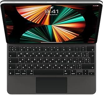 Apple Magic Keyboard for iPad Pro 12.9‑inch (5th generation) - Ukrainian - Black ​​​​​​​