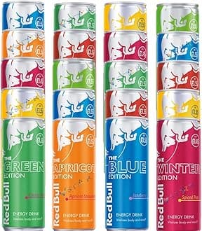 Random Mixed RedBull Energy Drink Pack PMP 250ml (18 Cans)