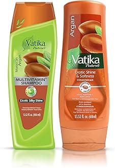 Argan Shampoo & Conditioner Duo – Deeply Nourishing Haircare, Repairs Damaged Hair, Hydrates & Tames Frizz, Brings silky shine to you hair, Suitable for All Hair Types