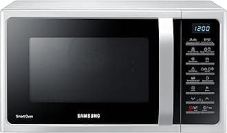 Samsung 28 Liters Microwave Grill & Convection with Healthy Cooking, White - MC28H5015AW"Min 1 year manufacturer warranty" (UAE version)