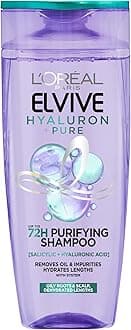 L’Oréal Paris L'OREAL Elvive Hyaluron Pure Shampoo For Oily Scalp & Dehydrated Lengths -200ml