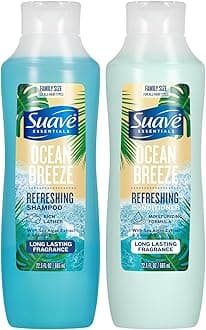 Shampoo & Conditioner Set, Ocean Breeze – Everyday Refreshing Formulas with Sea Algae Extract & Vitamin E, 22.5 Oz Ea (2 Piece Set)