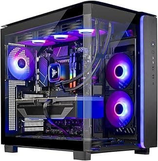 Skytech Gaming King 95 Desktop PC, Ryzen 7 9800X3D 4.7 GHz (5.2 GHz), NVIDIA RTX 5070 Ti 16GB, 2TB Gen4 NVMe SSD, 32GB DDR5 RAM 6000 RGB, 850W Gold PSU, 360mm ARGB AIO, Wi-Fi, Win 11