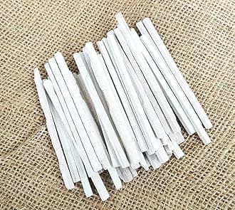 India's Best Edible Slate Pencils - Pack of 75 (500 grms) White & Natural Limestone Slate Chalk Bars
