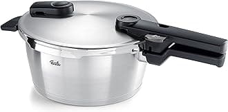 Fissler Vitaquick Premium/Pressure Cooker (3.5 L, Diameter 22 cm) Stainless Steel Pressure Cooker, 2 Cooking Levels, Made in Germany, Induction