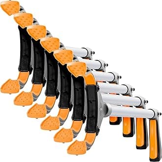 EZPIK34" Flexible Grabber Pickup Stick for Reaching Aids - Trash Claw Pick Up Tool With Long Handle Grabber, Folding Garbage Grabber Tool Heavy Duty Adjustable Hand Extender Long Reach Grabber 6-Pack