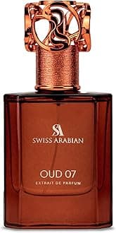 Swiss Arabian Oud 07 Extrait de Parfum, 50ml, Premium Quality Perfume, Unisex Fragrance, Oud, Gourmand, Luxurious Blend Perfume for Women and Men