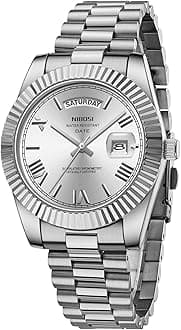 Men Watches Analog Quartz Stainless Steel Watches for men Waterproof Business Classic Desiger Wrist Watch Day&Date