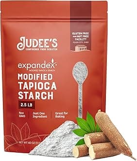 Judee's Gluten Free Expandex Modified Tapioca Starch - Gluten Free Baking - Thickener for Tortillas - 40 Oz