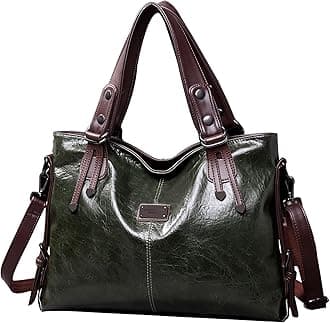 Handbags and Purses for women Vegan Leather Tote Bag for Women Satchel Shoulder Bags Travel Purse with Compartments