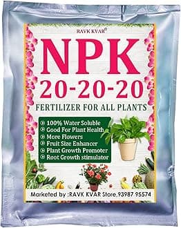 Npk 20 20 20 Fertilizer For All Garden Plants And Pot Plants (5 Kg), Powder