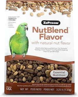 NutBlend Flavor ,Food for Parrots & Conures , 3.25 lb (1.47 kg)