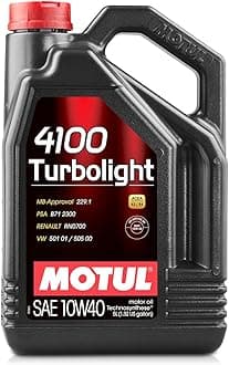 Motul 108645 4100 turbolight 10W40-5L