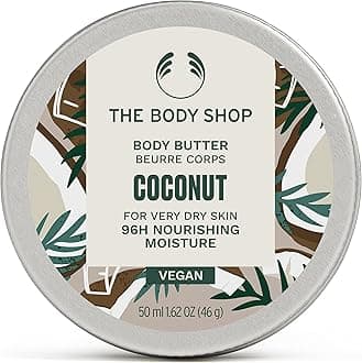 The Body Shop Body Butter Moisturizer Coconut Moisturiser, 1.7 oz.