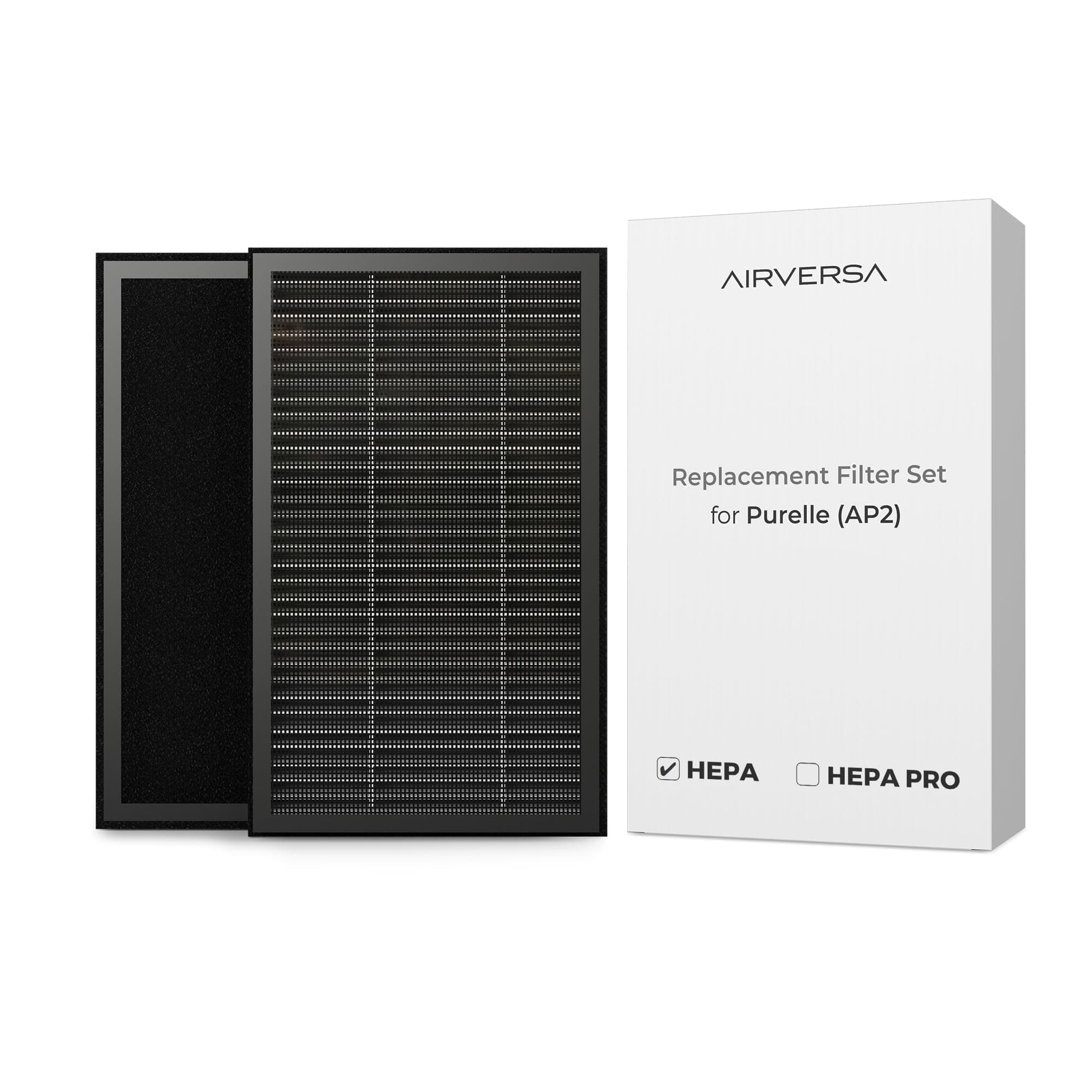 [Official] Airversa AP2 Replacement Filter (99.97%) - Only for Airversa AP2 Purelle - 3-Stage Filtration - Genuine Original Equipment Manufacturer Filters
