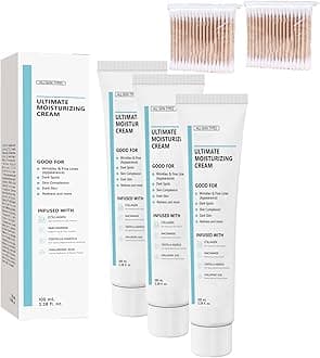 Glowage Repair Moisturizer Cream, Vimvy Glowage Repair Moisturizing Cream, Glow Age Moisturizing Creams No Heaviness, Smooth for All Skin Types (3PCS)