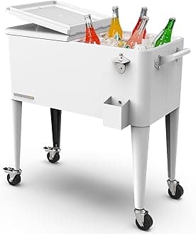 Permasteel 80-Quart Outdoor Patio Cooler