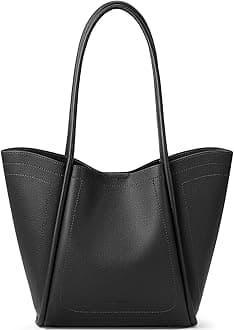 BOSTANTEN Purses for Women Trendy Travel Shoulder Bag Ladies Designer Tote Handbag 2025 (11.4" x 3" x 12.2")