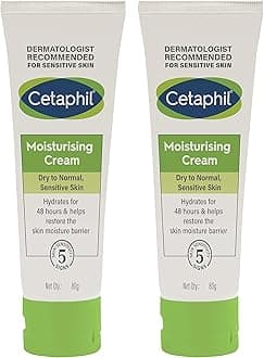 Moisturising Cream for Face & Body, Dry to Normal skin, 80 gm (Pack of 2)
