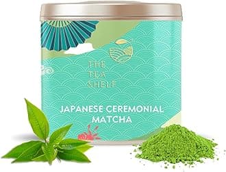 The Tea Shelf, Japanese Premium Ceremonial Matcha Tea Powder | 100% Authentic | Rich Antioxidants, Natural Energy | Authentic Matcha Tea Sourced From Shizuoka| Ideal for Lattes & Smoothies - 30g