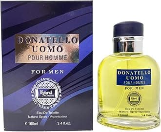 Hybrid & Company Donatello Uomo for Men Eau De Toilette Natural Spray Masculine Scent, 3.4 Fl Oz