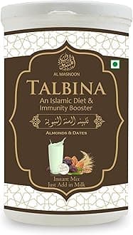 AL MASNON Talbina Instant Mix with Almond & Dates/A Sunnah & Healthy Instant Mix Talbina 300g (pack of 1)