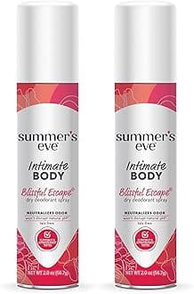 Blissful Escape Daily Refreshing Feminine Spray, 2 oz (Pack of 2)