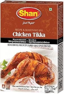 Shan Chicken Tikka Recipe & Masala Mix 50g