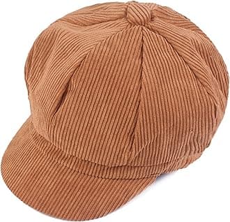 ZLS Women's Retro Peaked Ivy Newsboy Paperboy Gatsby Cabbie Painter Cap Hats (5-Tan)