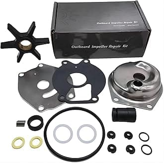 99157T2 Water Pump Impeller Kit for Mercury Mariner BigFoot 9.9-25 HP Outboard Engine 4 Stroke 46-99157T2