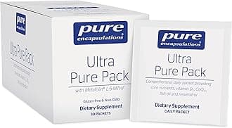 Ultra Pure Pack - Daily Comprehensive Multivitamins - Supports Well-Being* - with Coenzyme Q10, Vitamin C & More - Non-GMO - 30 Packets