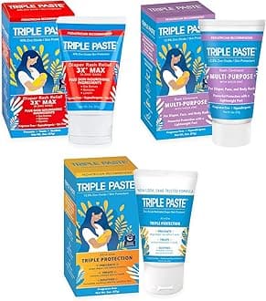 Gift Bundle: Diaper Rash Cream 2 oz Ointment, 3X Max Strenth 2 oz Ointment, & Sheer Zinc 2 oz Ointment Trio Kit