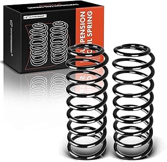 A-Premium 2Pcs Front Suspension Coil Spring Set Compatible with Jeep Wrangler 2007-2017 3.6L 3.8L, Driver and Passenger Side, Replace# 52126315AC