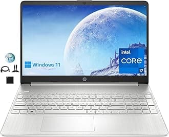HP Flagship 15.6 HD IPS Laptop for Business, Quad-Core i7-1165G7(Up to 4.7GHz), 16GB RAM, 1TB PCIe SSD, Iris Xe Graphics, NumPad, Webcam, HDMI, WiFi, Bluetooth, Windows 11, GM Accessories