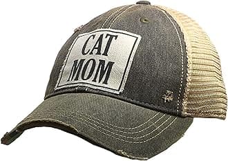 VINTAGE LIFE Distressed Washed Fun Baseball Trucker Mesh Cap