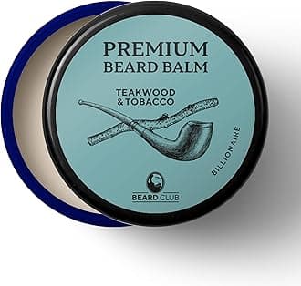 Beard Balm for Men - Billionaire - Premium Beard Conditioner and Softener for Shaping and Styling, Prevents Itching and Flaking - Natural and Organic - Butter Beard Wax for Men