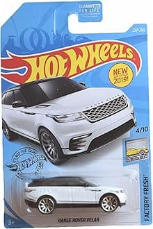 1:64 Scale White Rover Velar Car, Luxury Car, Non-Riding Toy Vehicle, Unisex, Children 3+
