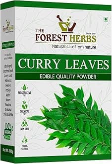 The Forest Herbs Natural Care From Nature 100% Curry Leaves Powder 200Gms (Su