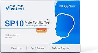 Male Fertility Test - Sperm Count Check for Men | Accurate Sperm Check Fertility Home Test | Fast & Private Kit for Men | Viva Test