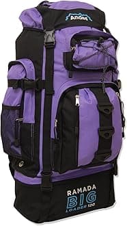 Andes Ramada 120L Extra Large Hiking Camping Backpack/Rucksack Luggage Bag