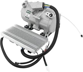 ELECTRIC AUTOMOTIVE AC AIR CONDITIONING COMPRESSOR UNIVERSAL APLICATION FITS CAR, HD-TRUCK & VANS - 12V